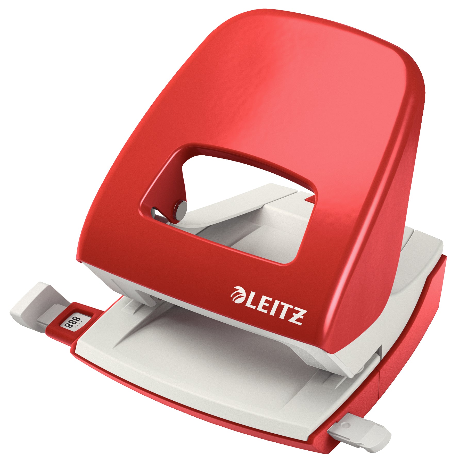 PERFORATOR 30 COLI MODEL 5008 METALIC ROSU LEITZ PERFORATOR 30 COLI MODEL 5008 METALIC ROSU LEITZ